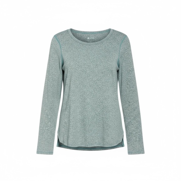 ZELLA LIANA LONG SLEEVE RECYCLED BLEND PERFORMANCE T-SHIRT - XXL Teal Titanic - Picture 9 of 9